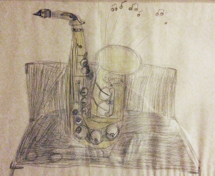 Saxaphone Art